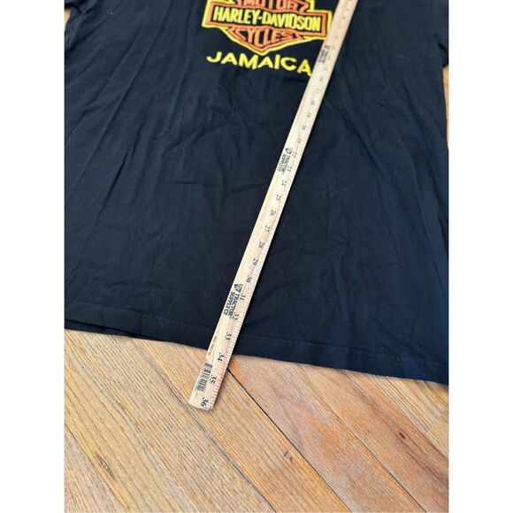 Vintage Island Tees Harley Davidson Jamaica Embroidered Graphic Tee Size XXXL - Picture 7 of 8